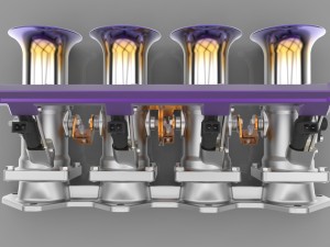 individual throttle bodies Modelo 3D