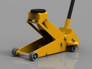 hydraulic jack 3D 모델