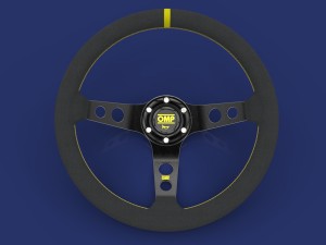 omp steering wheel Modèle 3D