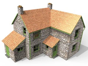 shaun a casa das ovelhas Modelo 3D