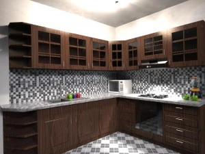 flat interior 2 3D Model
