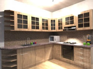 flat interior 2 3D Model