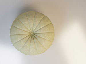 modern pouf of textiles-sofa Modelo 3D