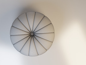 modern pouf of textiles-sofa Modelo 3D