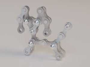 metal constructor dog 3d 3D 모델