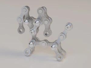 metal constructor dog 3d 3D Model