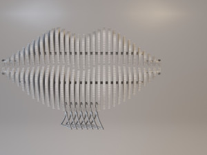 hanger lips design Modello 3D