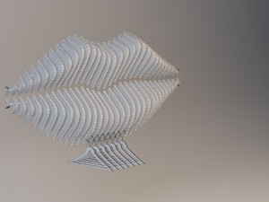 hanger lips design Modello 3D