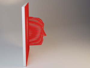 head interior decoration - art - desing 3D 模型