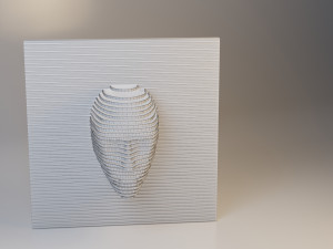 head interior decoration - art - desing 3D 模型