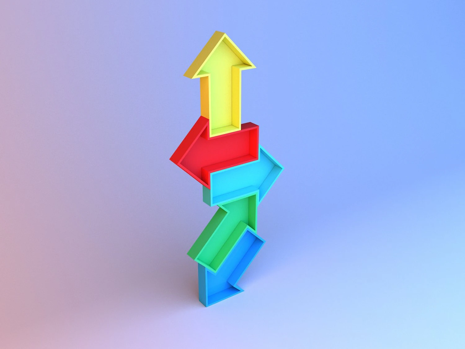 original arrows cupboard 3D Model .c4d .max .obj .3ds .fbx .stl .blend 