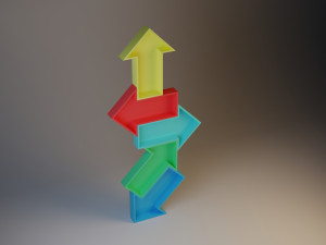 original arrows cupboard Model 3D