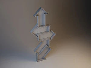original arrows cupboard 3D Model