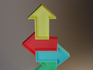 original arrows cupboard Model 3D