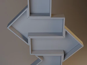 original arrows cupboard 3D Model