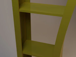 왜곡된 찬장 3D 모델