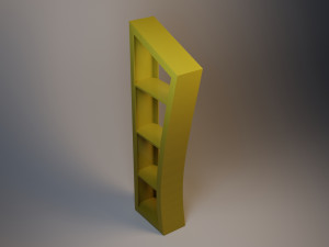 distorted cupboard 3D-Modell