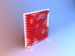 cupboard with pull-out elements 3D Модель