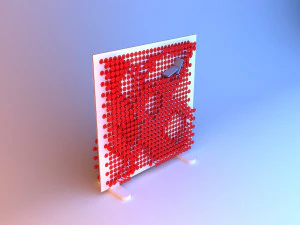 Schrank mit ausziehbaren Elementen 3D Modell