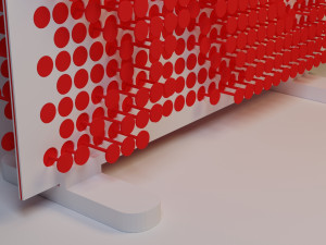 cupboard with pull-out elements 3D-Modell