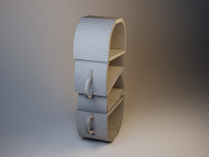 cupboard-cups 3D 模型