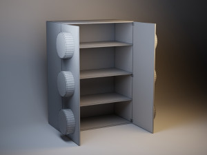 cupboard-lego 3D Модель