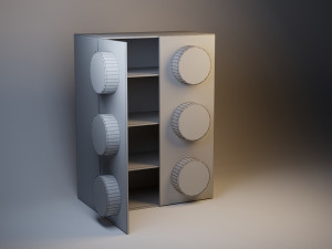 cupboard-lego 3D Модель