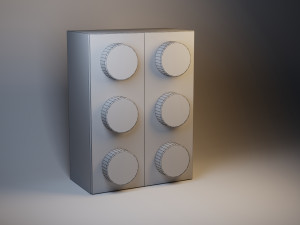 cupboard-lego 3D Модель
