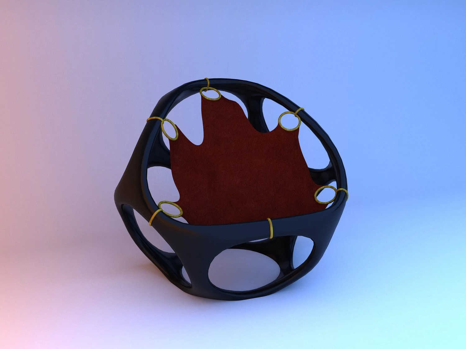 parametric desing chair loft 3D Model .c4d .max .obj .3ds .fbx .stl .blend