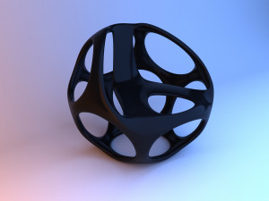 parametric loft desing chair 2 3D मॉडल