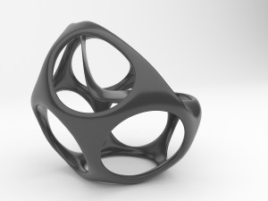 parametric loft desing chair 2 Model 3D