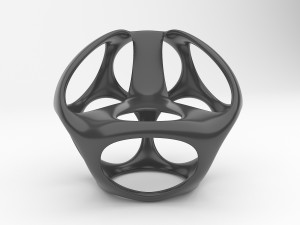 parametric loft desing chair 2 Model 3D