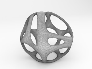 parametric loft desing chair 2 Model 3D
