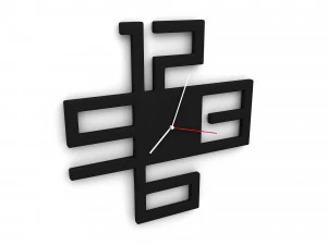 loft parametric clock 3D Model