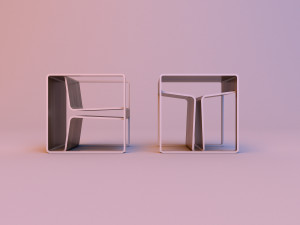 chair and table - one-stop solution 3D 모델