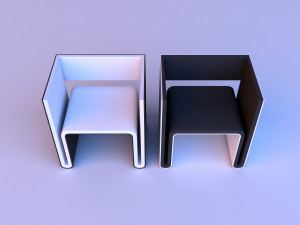 office loft chair Model 3D