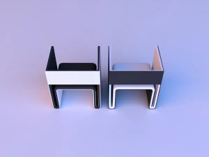 office loft chair 3D Model
