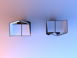 ergonomic loft chair with cloth 3D Модель