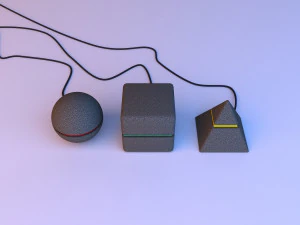 rock shape lamp 3D Model