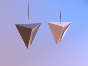 pyramid loft lamp 3Dモデル