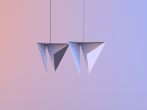 pyramid loft lamp 3Dモデル