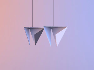 pyramid loft lamp 3D Model