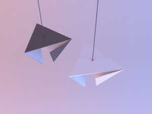 pyramid loft lamp 3Dモデル