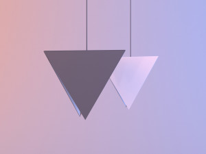 pyramid loft lamp 3Dモデル