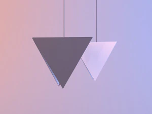 pyramid loft lamp 3D Model