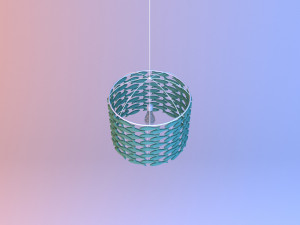 shoal of fishes lamp 3D 모델