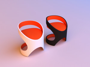 martz edition chair 3D Model
