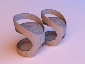 martz edition chair 3D Model