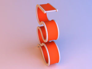 catswall house shelf - cupboard 3D Model
