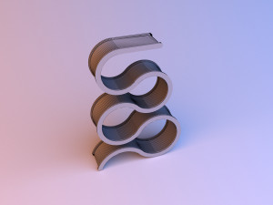 catswall house shelf - cupboard 3D 모델
